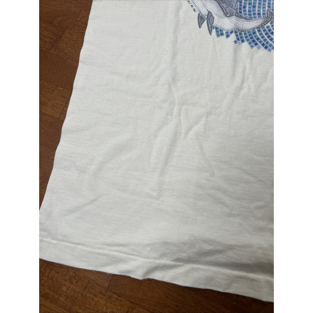 Vintage Fruit Of The Loom T Shirt Lake Geneva Wisconsin Men's Size XL White 1997 - Picture 6 of 12